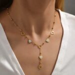 14K Gold Plated
Sweet Simple Style Heart Shape  Necklace