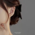 Silver 925 Sterling Silver Earrings Rose
Ear Line