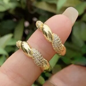 18K Gold Plated Drop
Earrings Earrings Ear Studs